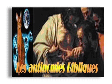 Les antinomies Bibliques 