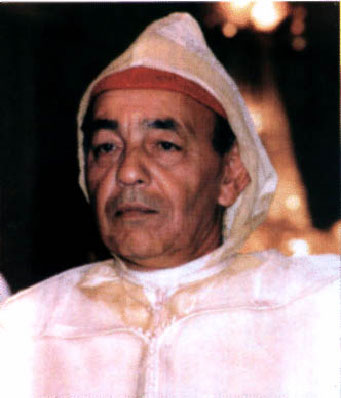 ملك المغرب الراحل الحسن الثاني